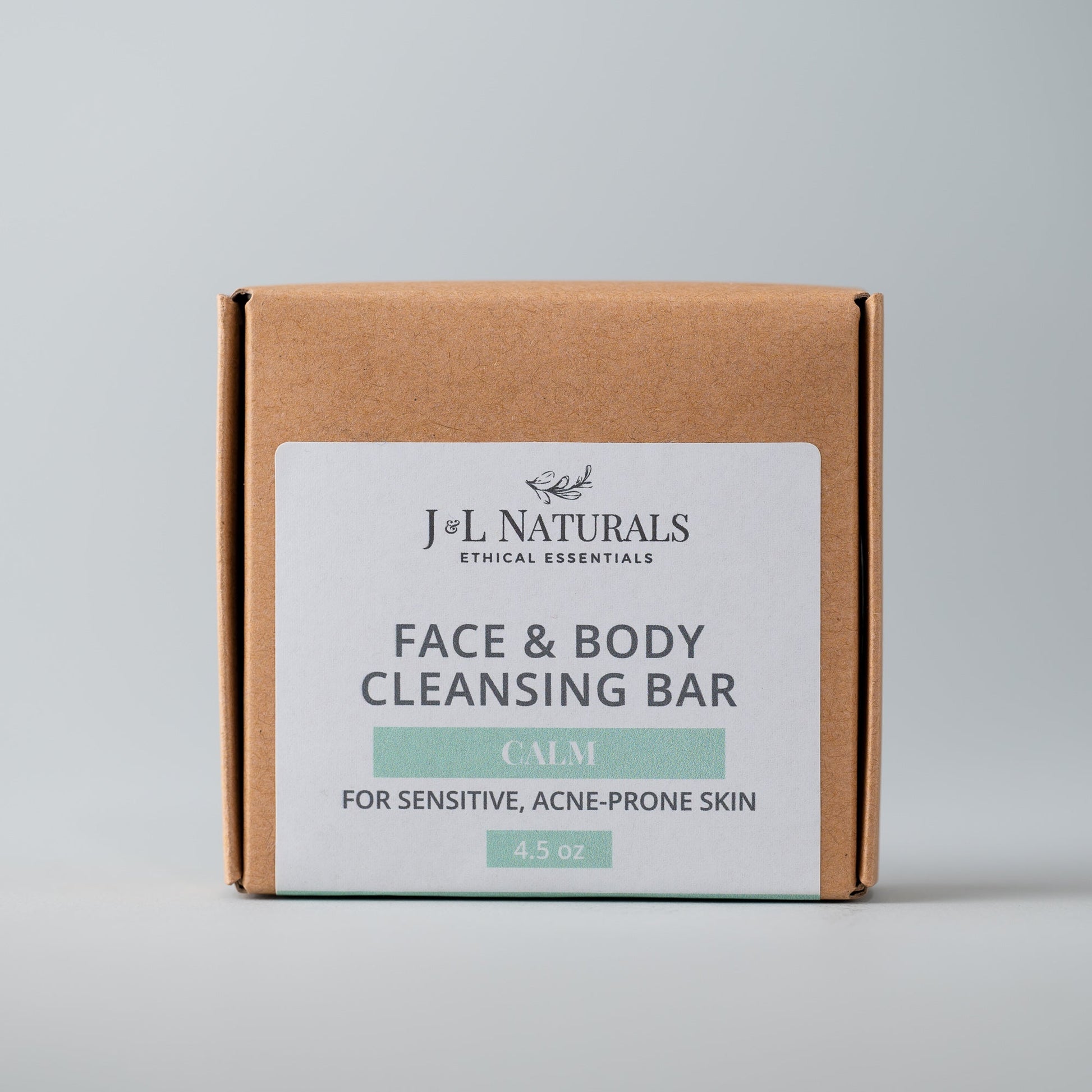 Cleanser Calm Bar on white background