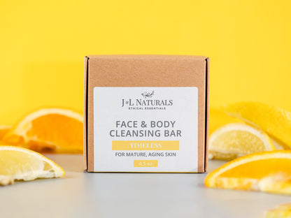 Close-up of the Cleanser Timeless Bar