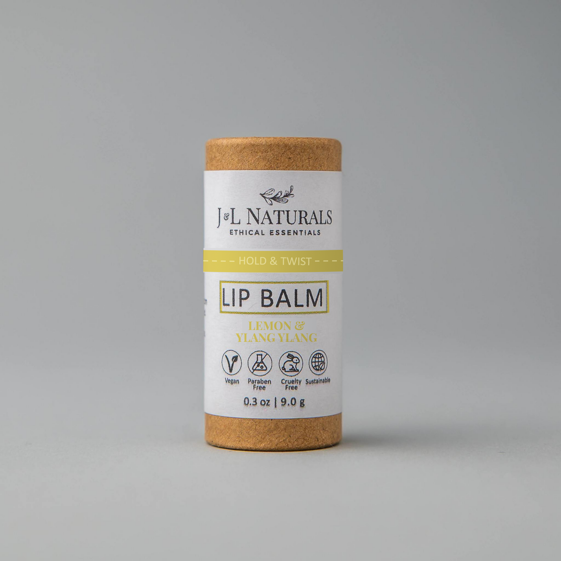 Close-up of the Lip Balm Lemon & Ylang Ylang